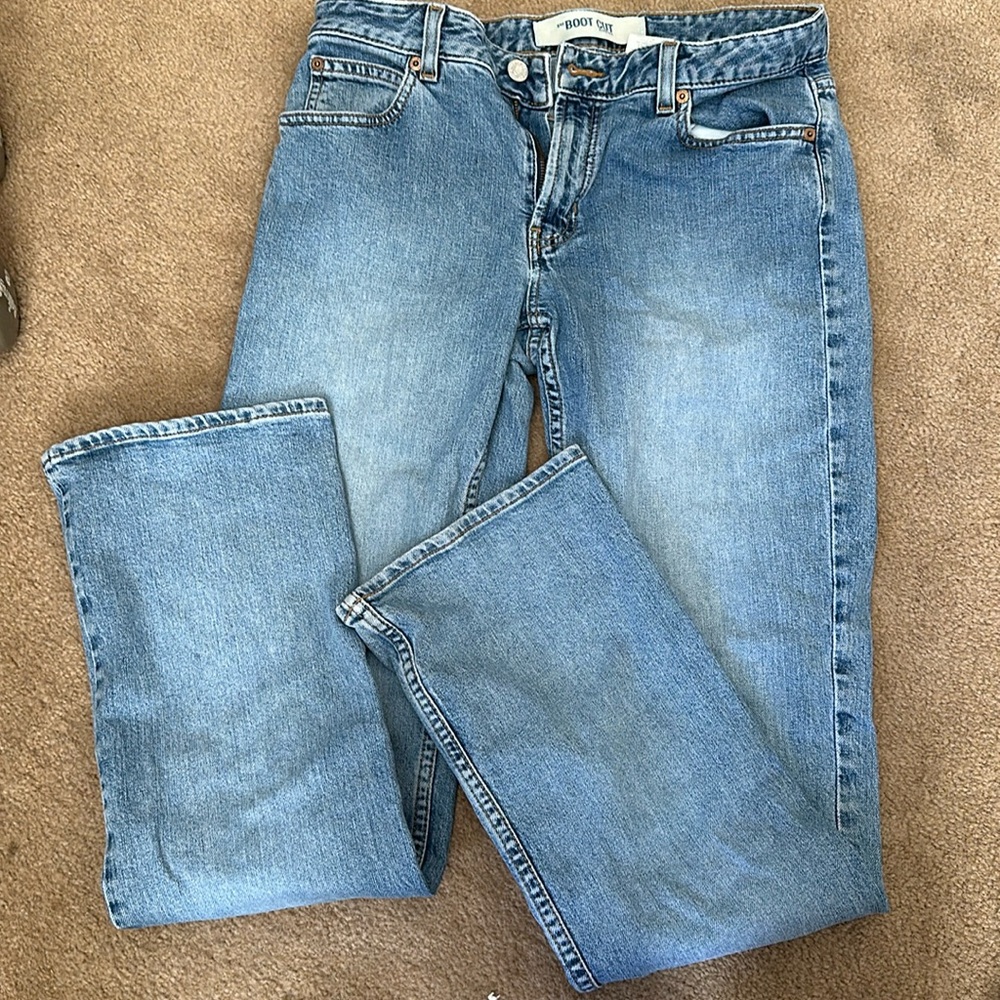 GAP boot cut jeans, 6 regular